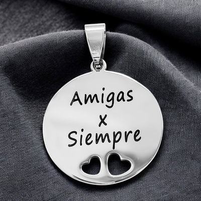 Dije Amiga 25 mm Acero Quirúrgico - 400058