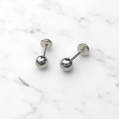 Abridores Bolita 4 mm Plata 925 - 100018