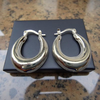 Aros Argolla 12 mm Plata 925 - 200043