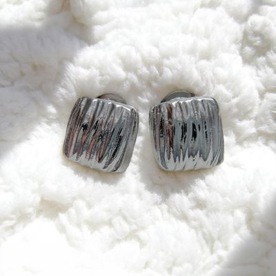 Aros Rectangular 10 mm Acero Blanco - 200010