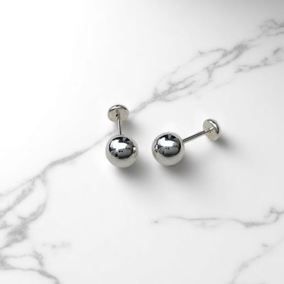 Abridores Bolita 6 mm Plata 925 - 100017