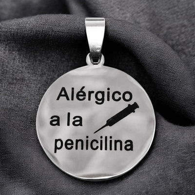 Dije Penicilina 26 mm Acero Quirúrgico - 400040