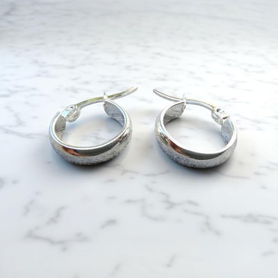 Aros Argolla 11,5 mm Acero Blanco - 200037