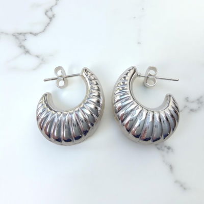Aros Argolla 10 mm Plata 925 - 200057