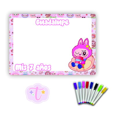 Pizarra personalizada sola. PACK 15 u.