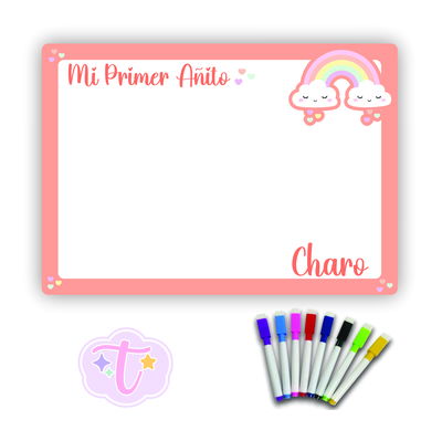 Pizarra personalizada sola. PACK 20 u.