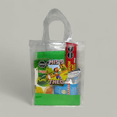 Bolsitas PVC + Stiker+ Fondo