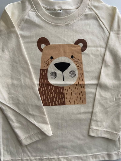 Remera blanca Osito
