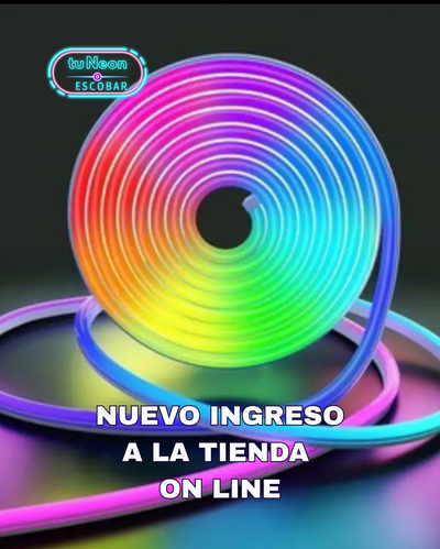 TIRA RGB CON FUENTE Y CONTROL REMOTO