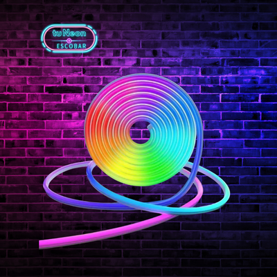 TIRA RGB CON FUENTE Y CONTROL REMOTO