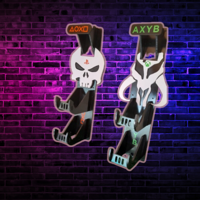 Soporte Gamer Multifuncional para Auriculares y Controles 🎮🎧