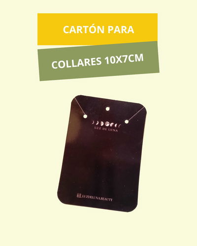100 Cartones para collares