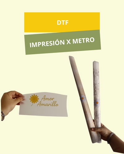 DTF por metro 