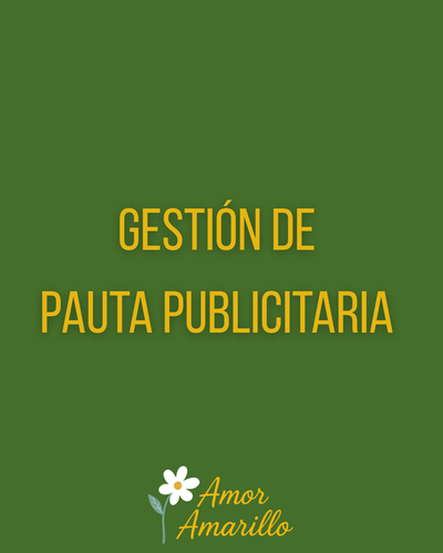 Gestión de pauta publicitaria 
