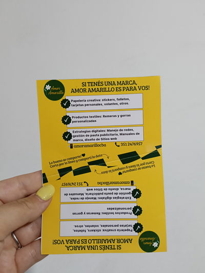 200 Folletos 'lo bueno se comparte'