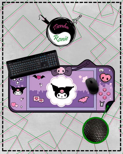 Mousepad XL con forma - Kuromi