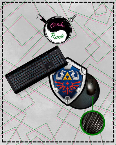 Mousepad Estandar - Escudo Link