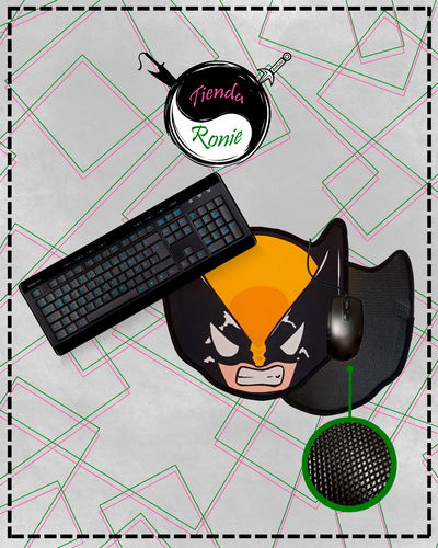 Mousepad Estandar - Wolverine