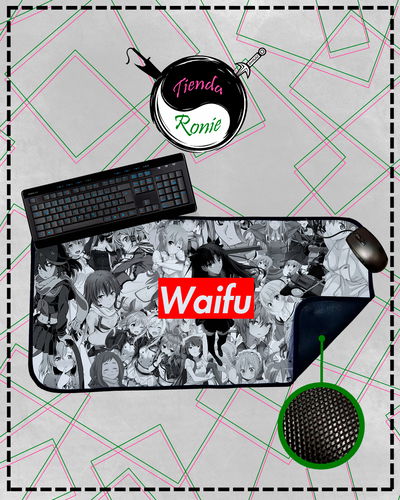 Mousepad XL - Waifus
