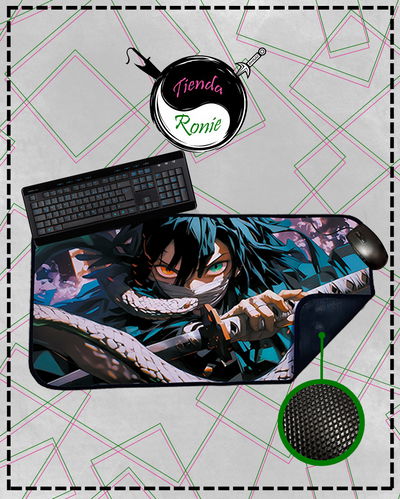 Mousepad XL - Demon Slayer, Obanai