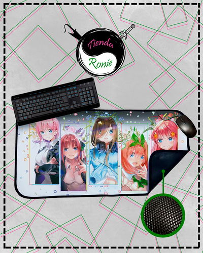 Mousepad XL - Las Quintillizas