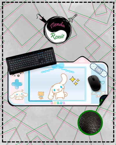 Mousepad XL con forma - Consola Cinnamoroll