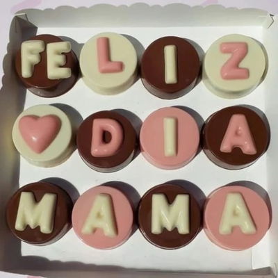 Oreos Bañadas con frases 
