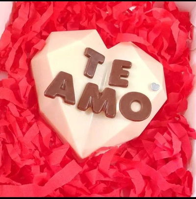 Corazón de chocolate 