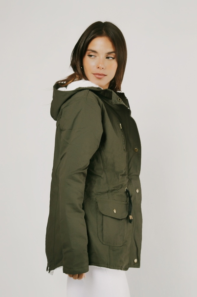 CAMPERA PARKA VERDE