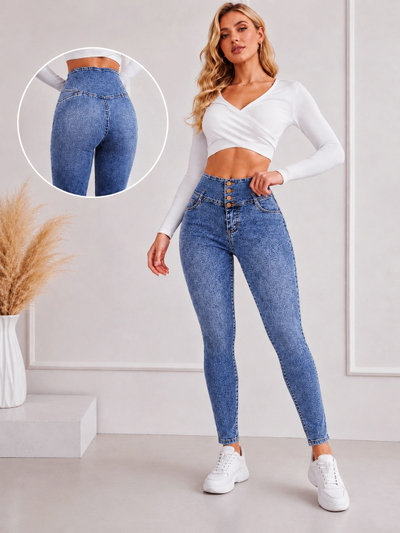 Jeans efecto Faja 