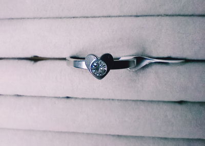 ANILLO DE ACERO CORAZÓN