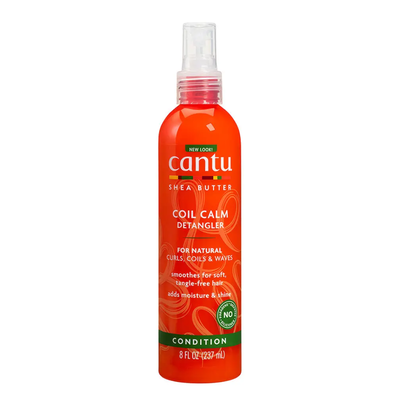 Cantu Shea Butter Coil Calm Shine Enhancing Moisturizing Detangler Hair - 8 fl oz