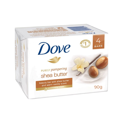 Shea Butter Jabón de Barra 4 Pack 90g