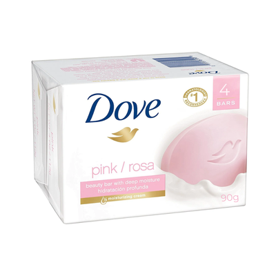 Pink Jabón de Barra 4 Pack 90g