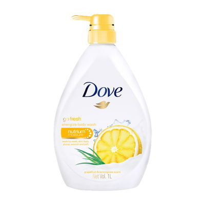 go Fresh Grapefruit & Lemongrass Body Wash, 1L