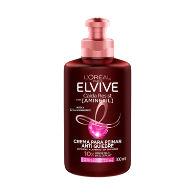 Loreal Paris Crema Para Peinar Caida Resist+Aminexil 300 ml 