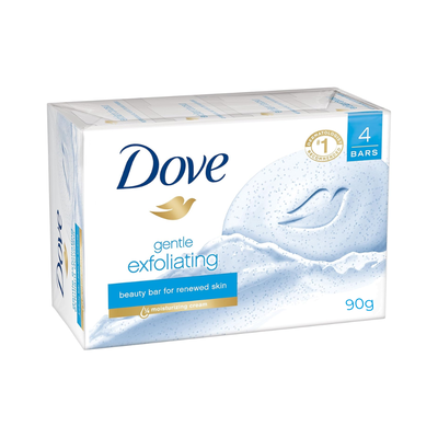 Gentle Exfoliating Jabón de Barra 4 Pack 90g