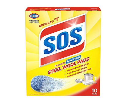 S.O.S Estropajos de Lana Para Ollas (10 Unid)