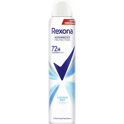 Rexona Advanced Protection Cotton Dry Deodorant - 200 ml