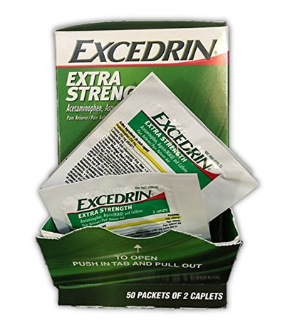 EXCEDRIN EXTRA STRENG 50 SOBRES