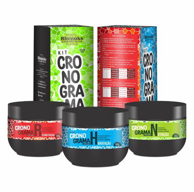 KIT CRONOGRAMA CAPILAR 3 PEÇAS 