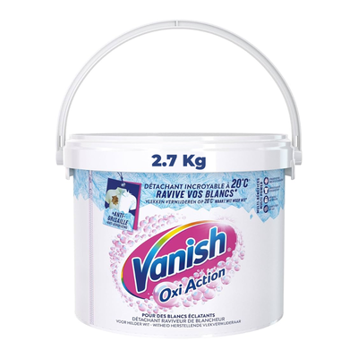 Vanish Oxi Action Detergente En Polvo White  2.7 kg