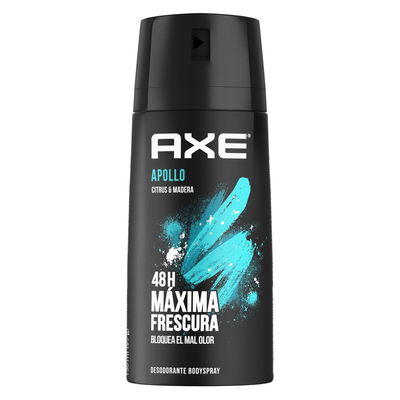 Axe Desodorante Apollo, Citrus & Madera, Máxima Frescura  150 Ml