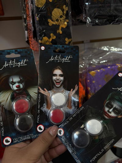 MAQUILLAJE HALLOWEEN X2