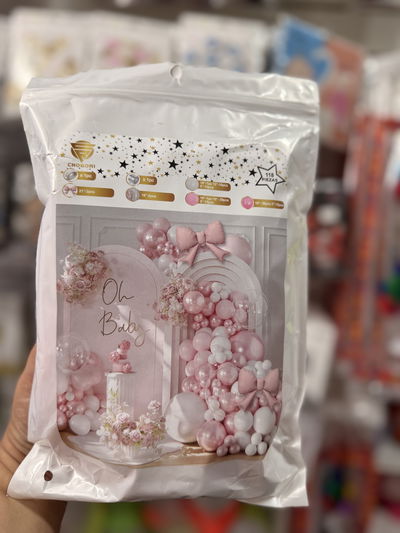 SET 118 GLOBOS (ROSA)