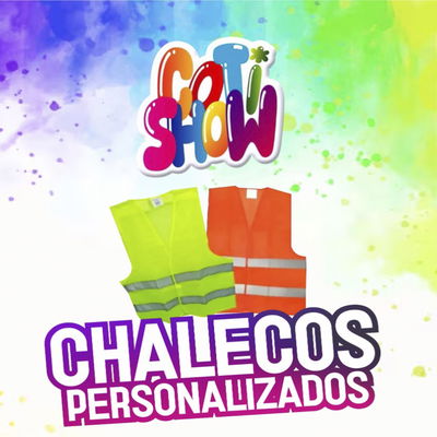 CHALECOS PERSONALIZADOS X10