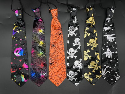 CORBATAS HALLOWEEN LED