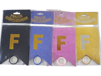 BANDERIN GIBREADO FELIZ CUMPLEAÑOS