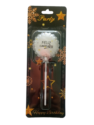 VELA GLOBITO FELIZ CUMPLE