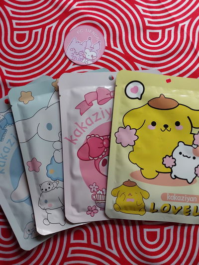 Mascarillas Faciales Sanrio.